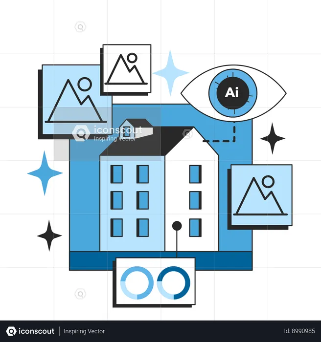 Ai Property analysi  Illustration