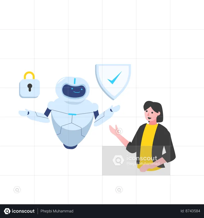 Ai security  Illustration