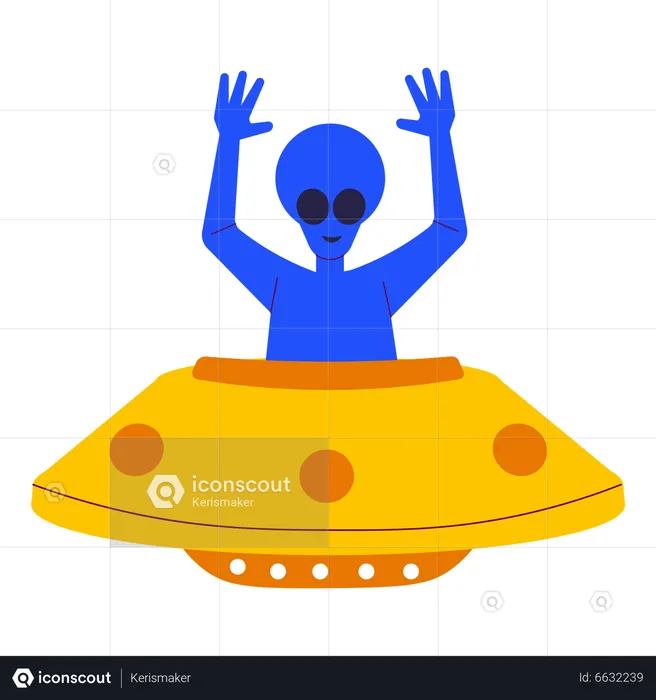 Alien  Illustration