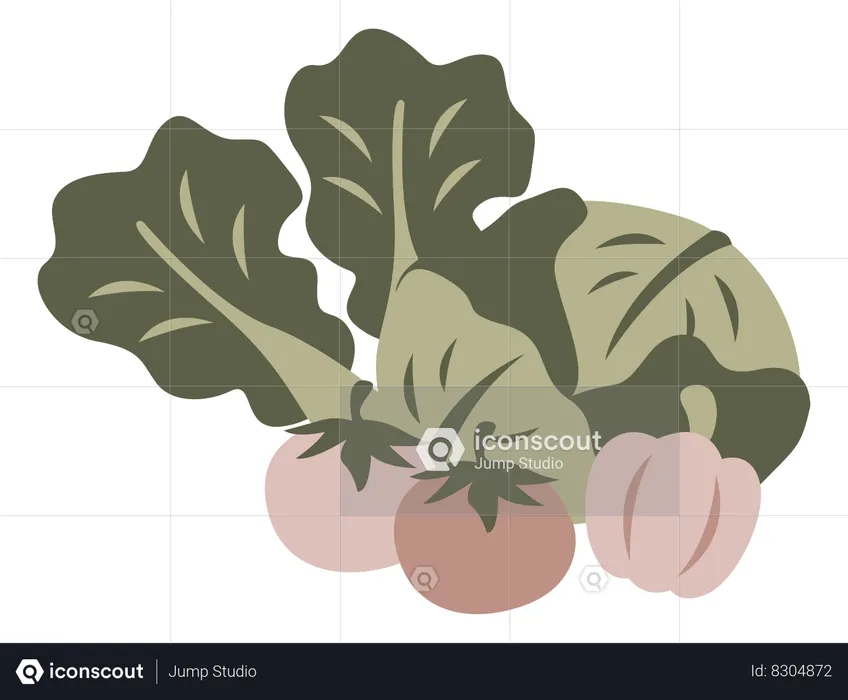 Alimentação saudável  Ilustração