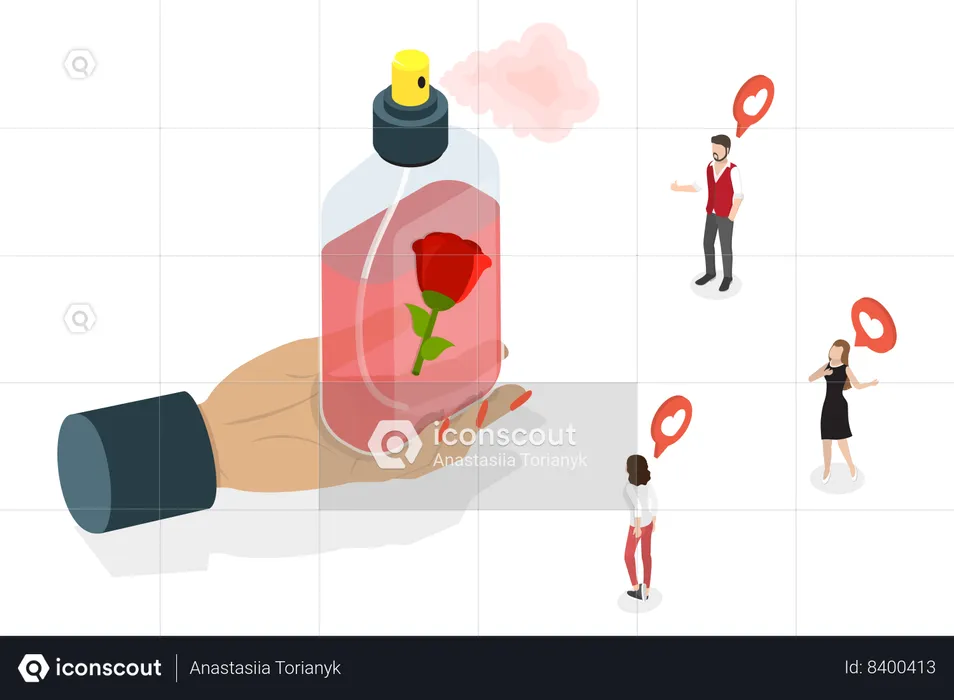 Ambient Scent Marketing  Illustration