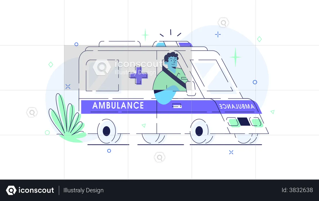 Ambulance  Illustration