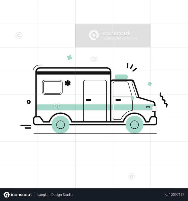 Ambulancia  Ilustración