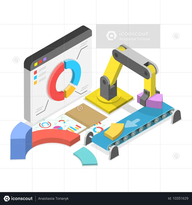 Desenvolvimento de análise de dados  Ilustração