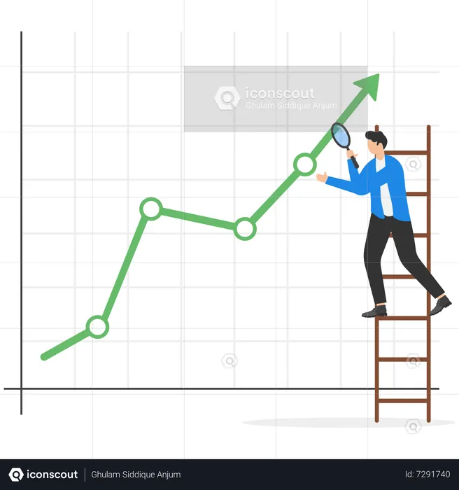 Análise de dados do mercado de ações  Ilustração