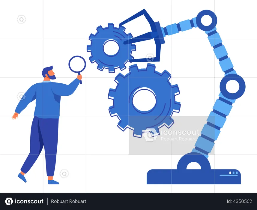 Análise de gestão empresarial  Ilustração