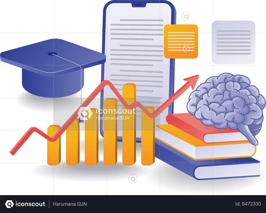 Análise do mundo da educação escolar  Ilustração