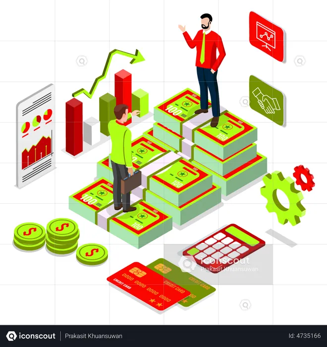 Analise financeira  Ilustração