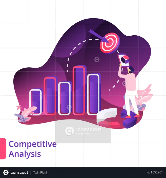 Análisis competitivo  Ilustración