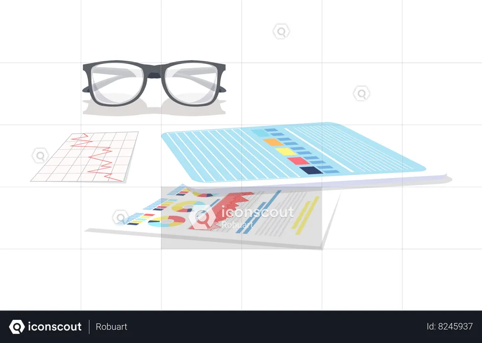 Análisis de datos comerciales  Ilustración