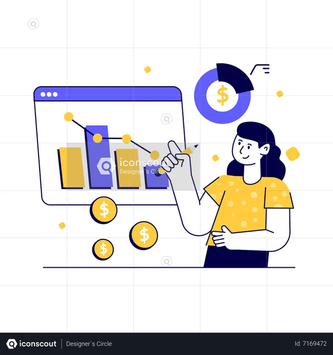 Análisis de ingresos  Ilustración