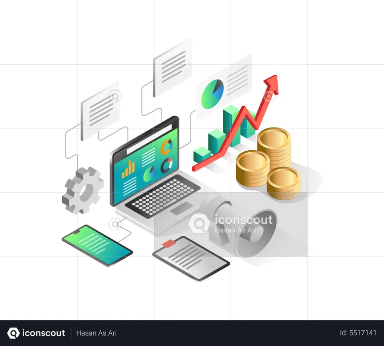 Análisis de inversión empresarial  Ilustración