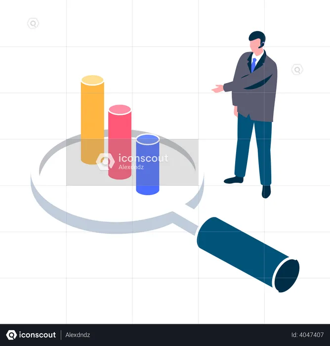 Análisis del empresario  Ilustración