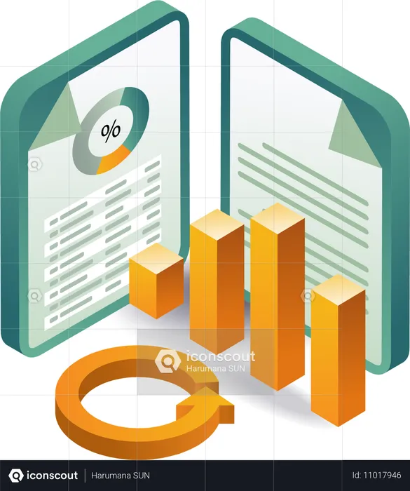 Analista de datos y gestión de datos  Ilustración