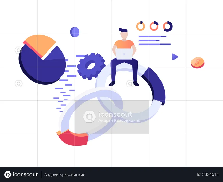 Analizando datos  Ilustración