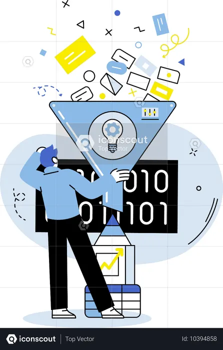 Analizar las tendencias del mercado ayuda a identificar oportunidades de crecimiento.  Ilustración
