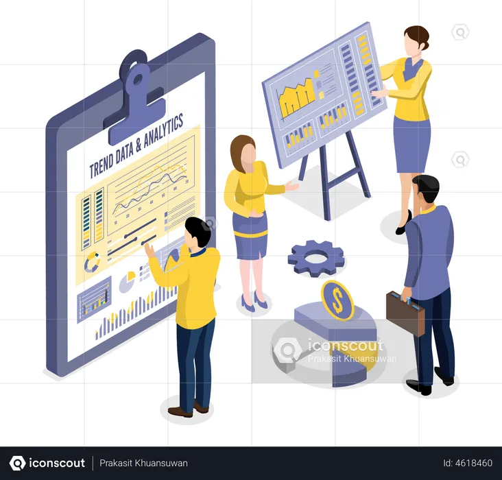 Analyse commerciale  Illustration