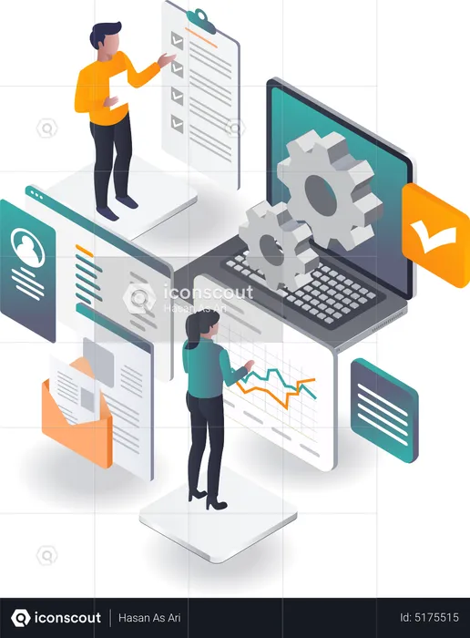 Analyse commerciale  Illustration