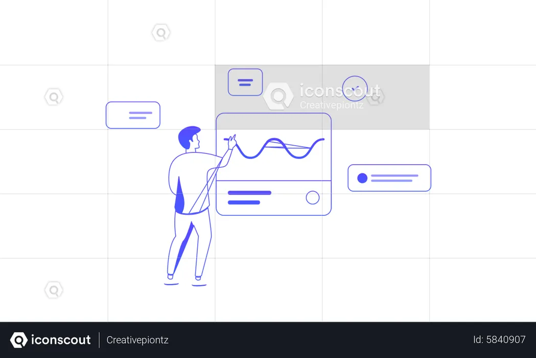 Analyse commerciale  Illustration