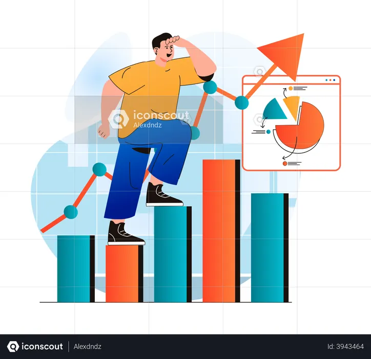 Analyse de la croissance par employé  Illustration