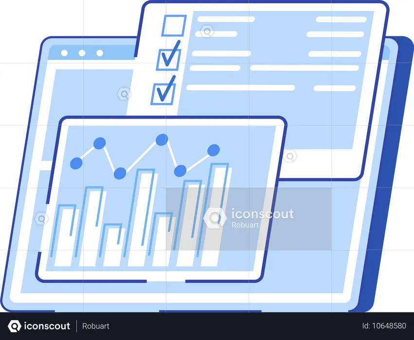 Analyse des données avec liste de contrôle  Illustration