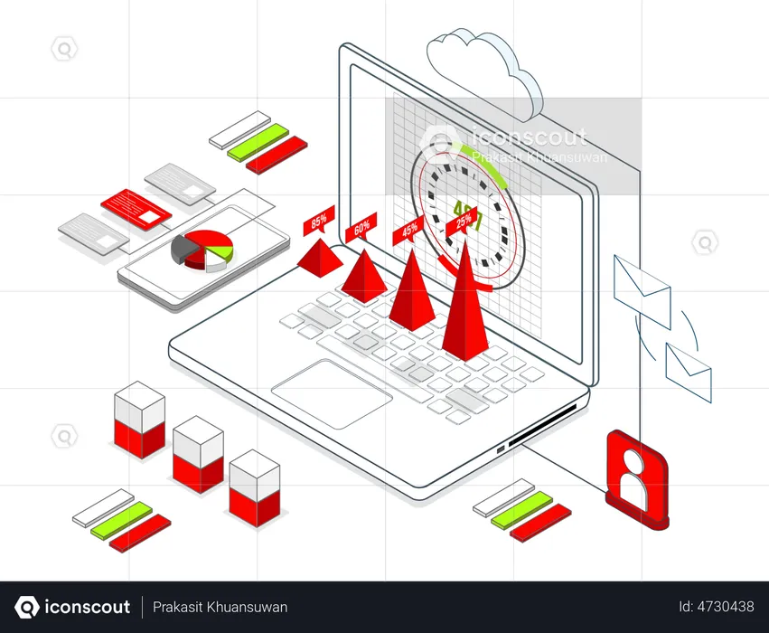 Analyse des données commerciales  Illustration