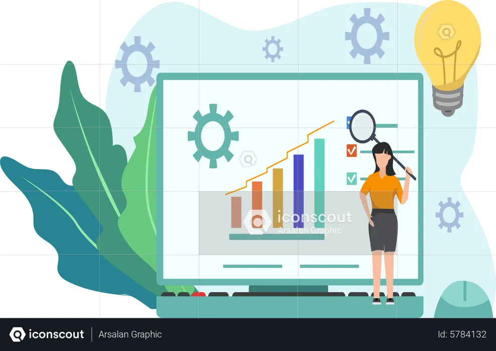 Analyse des données commerciales  Illustration