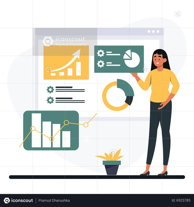 Analyse des données commerciales  Illustration