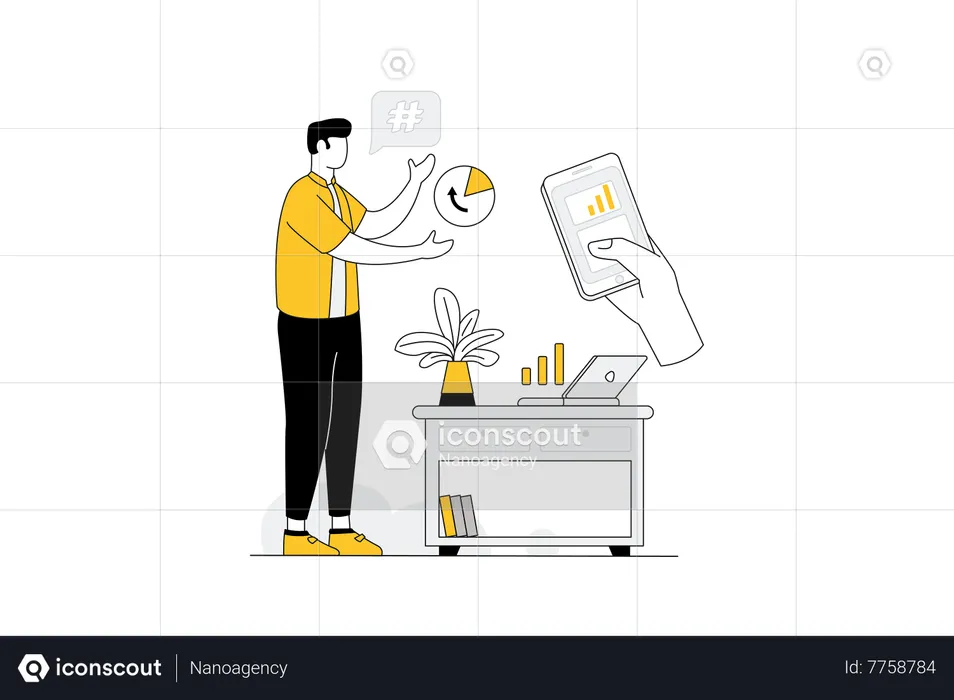 Analyse des données commerciales  Illustration