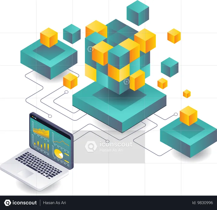 Analyser la technologie blockchain pour les entreprises  Illustration