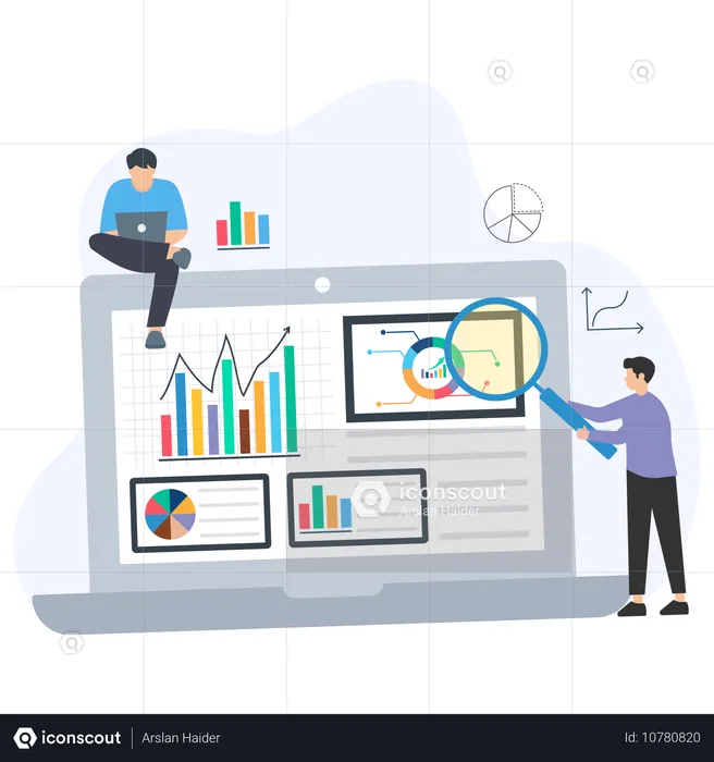 Analyse de marché  Illustration