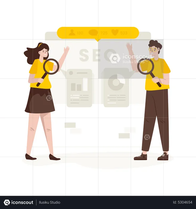 Analyse SEO  Illustration