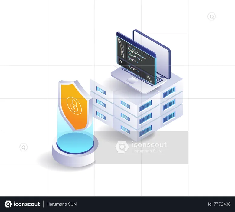 Analyse des données de sécurité des langages de programmation des serveurs de technologie numérique  Illustration