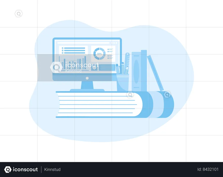 Analyser des données d'entreprise  Illustration