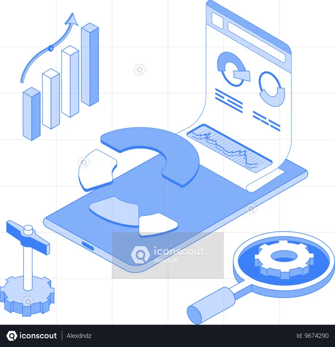 Analyse des données marketing  Illustration