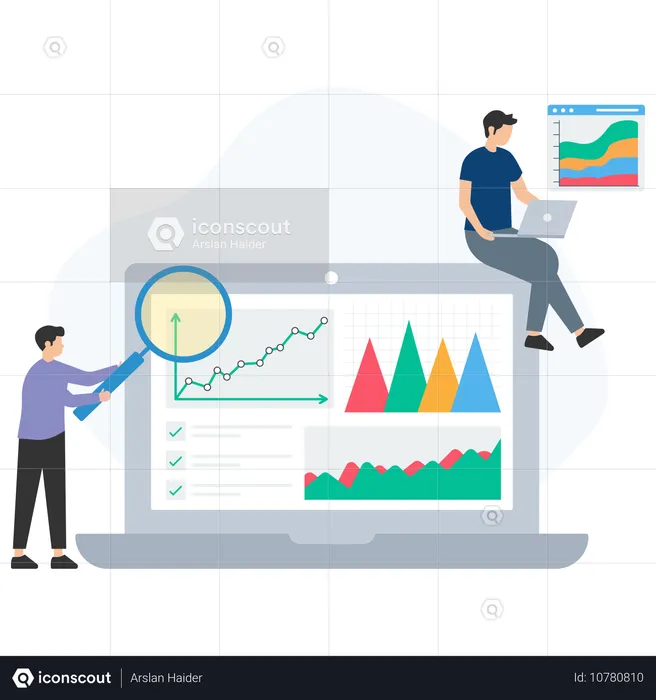 Analyse des ventes de l'entreprise  Illustration