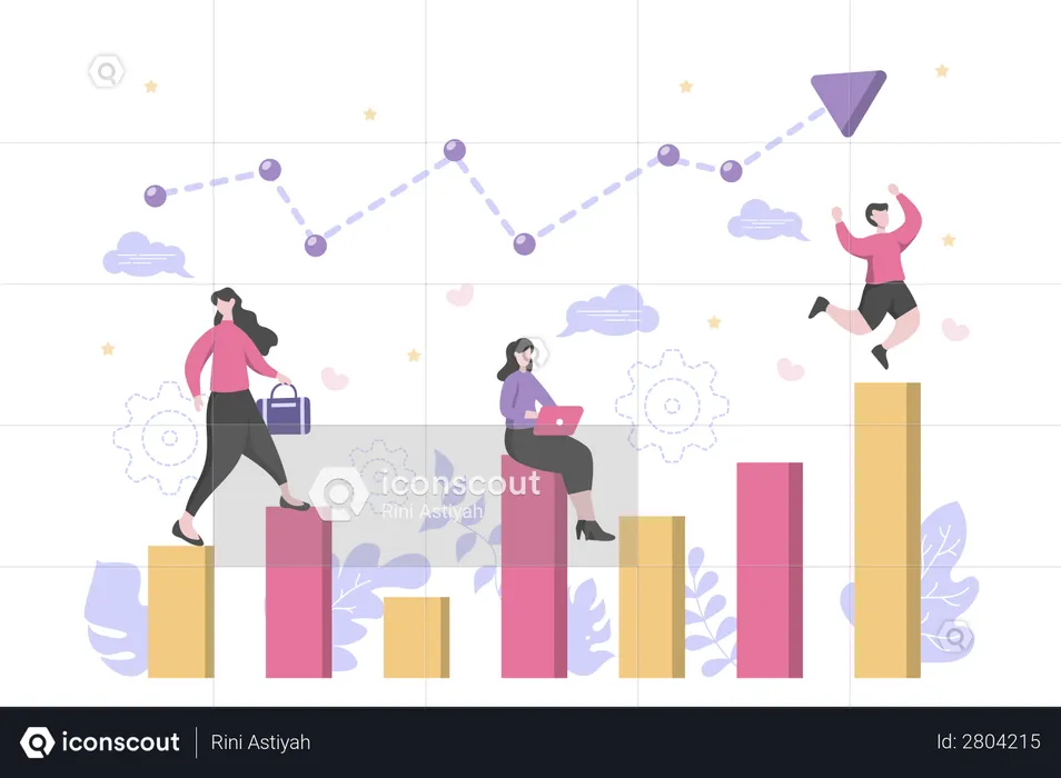 Analyse commerciale  Illustration