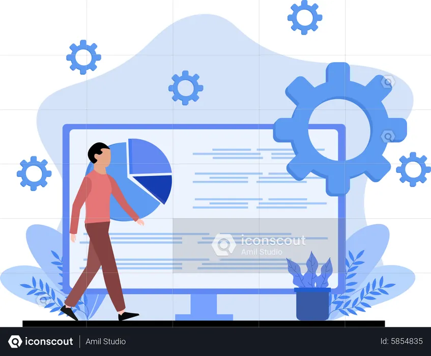 Analyse commerciale  Illustration