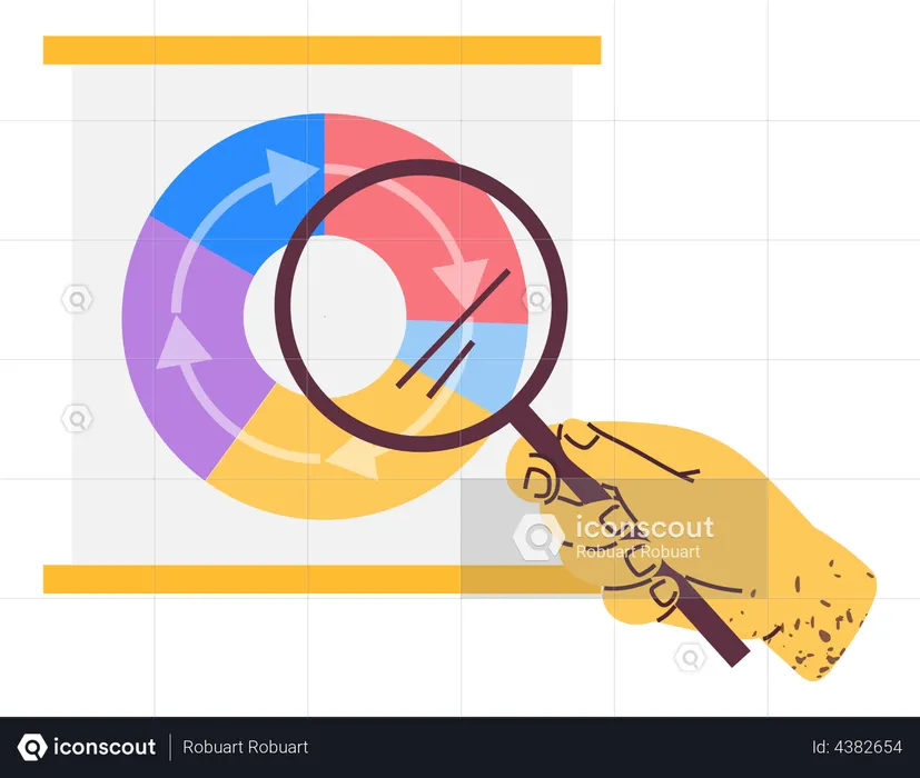 Analysepräsentation  Illustration