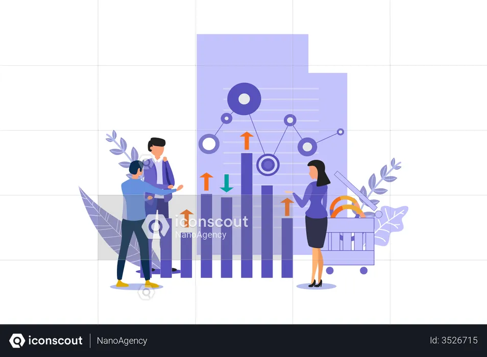 Analysis Digital Marketing  Illustration