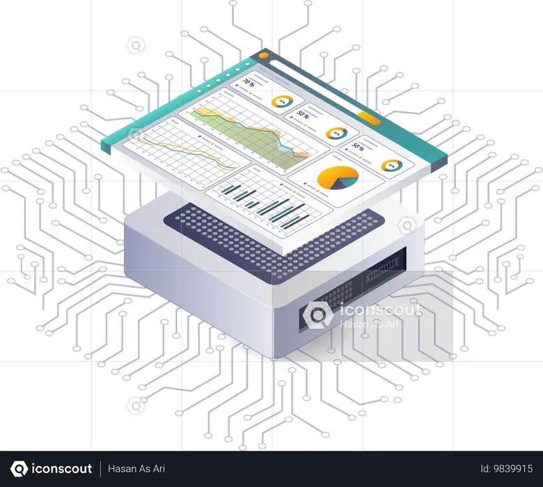 Analysis of Data Chip Networking Technology  Illustration