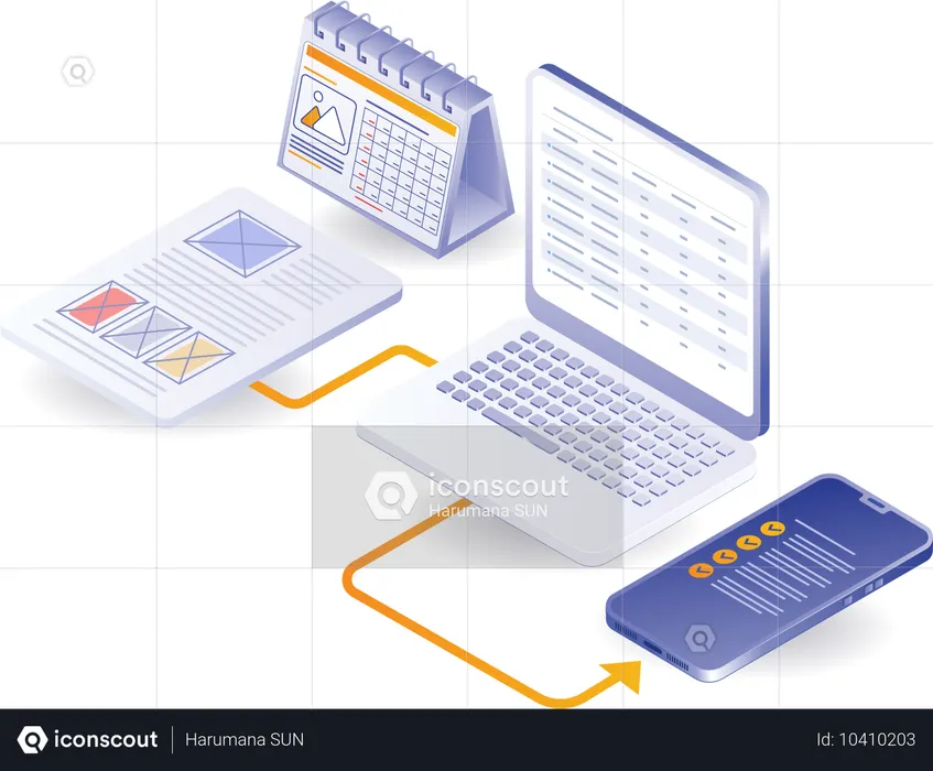 Analysis of latest startup business application launch deadline  Illustration