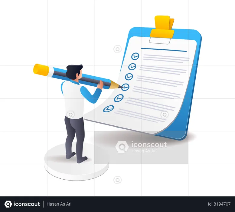 Analyst plan data checklist  Illustration