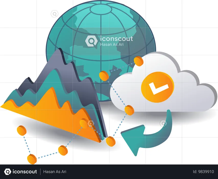 Analytical Insights into Internet Cloud Server Hosting Technology  Illustration