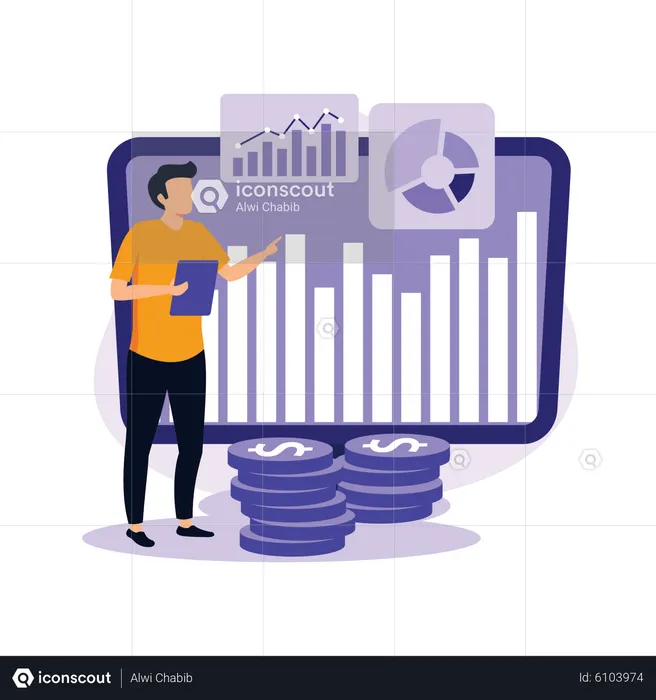 Analytics and Data Science  Illustration