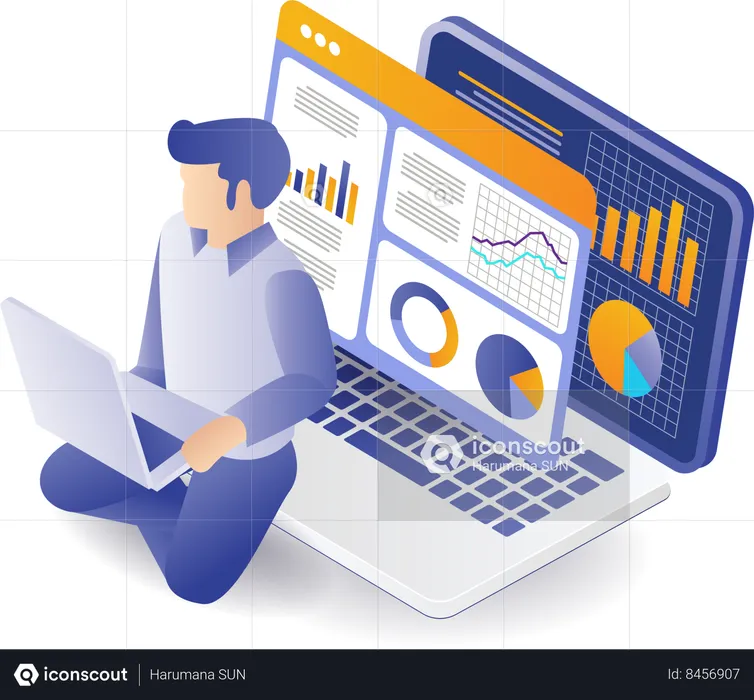Analyzing Business Data  Illustration