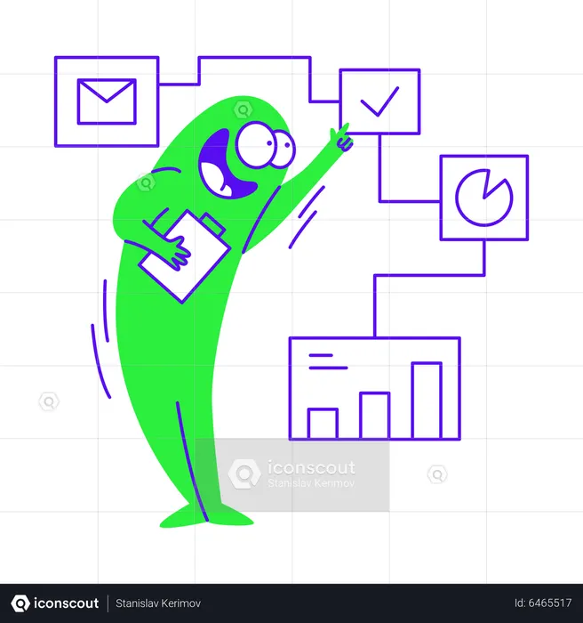 Analyzing data schema  Illustration