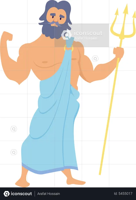 Ancient gods  Illustration