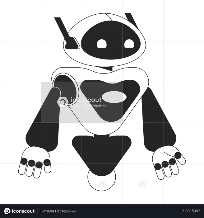 Android robot  Illustration