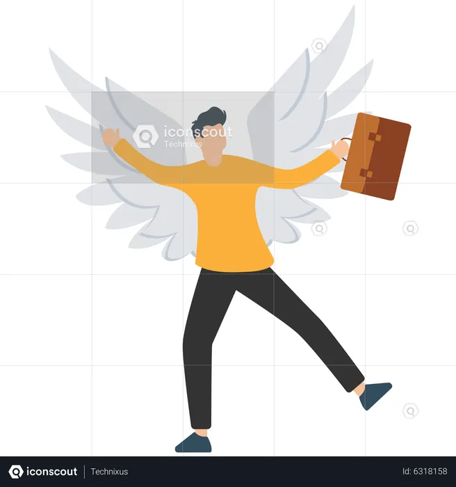 Angel Investor  Illustration